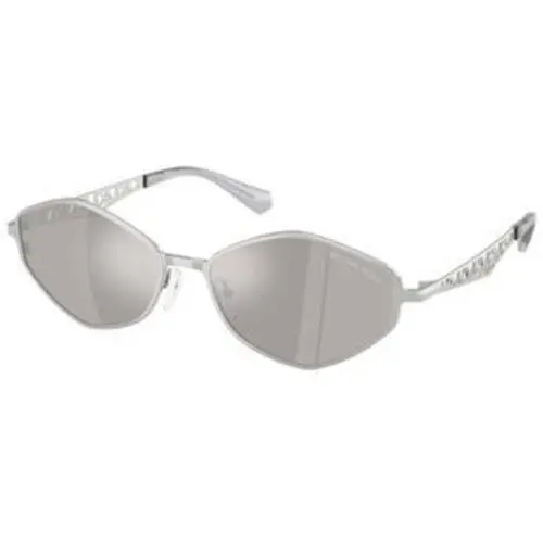 Michael Kors MK 1181 Silver Silver Mirror Polyamide Standard 18936G Sunglasses