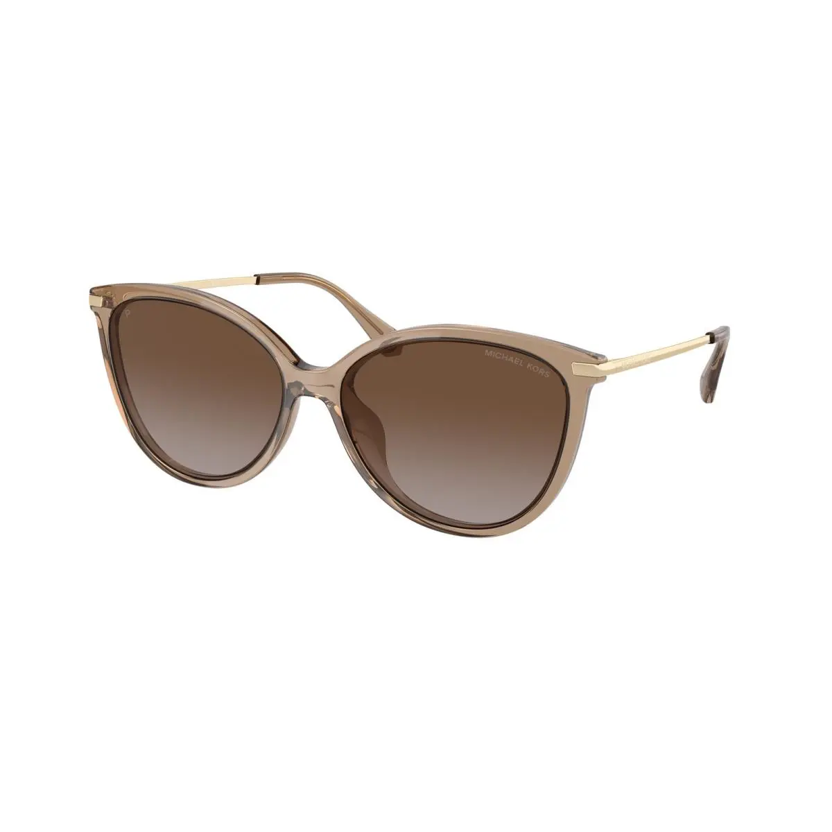 Michael Kors MK 2184U Dupont Brown Transparent Brown 3938T5 Sunglasses