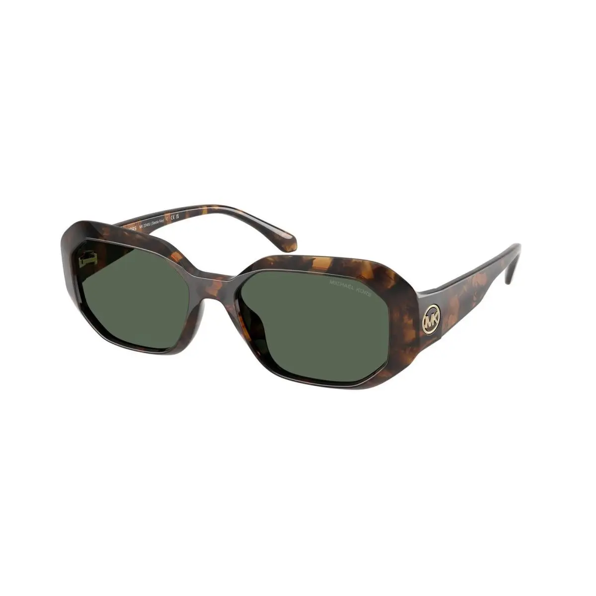 Michael Kors MK 2240 U Dark Tortoise Green Solid Polyamide Standard 300671 Sung