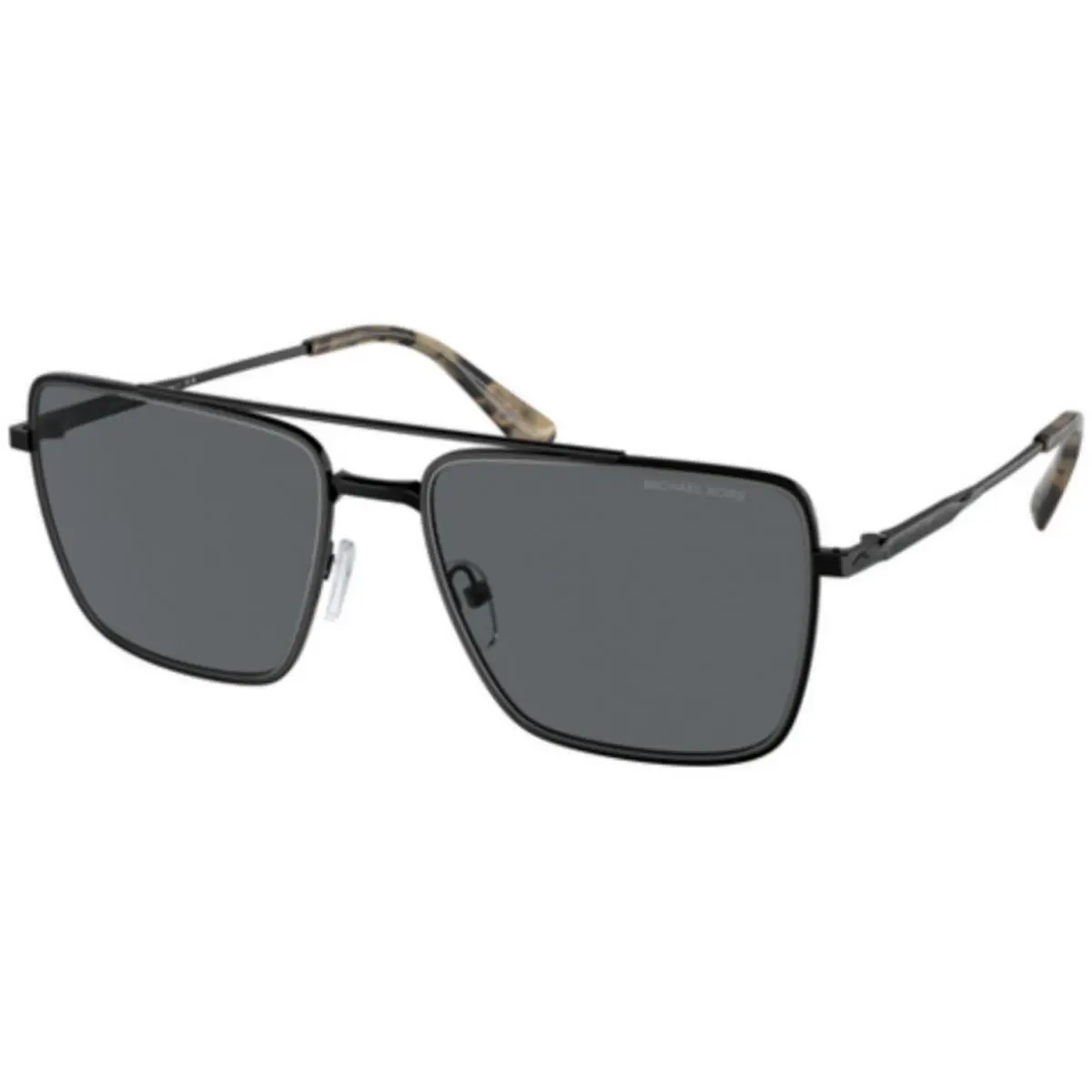 Michael Kors MK 1154 Shiny Black Dark Grey Solid Polyamide Standard 100587 Sung