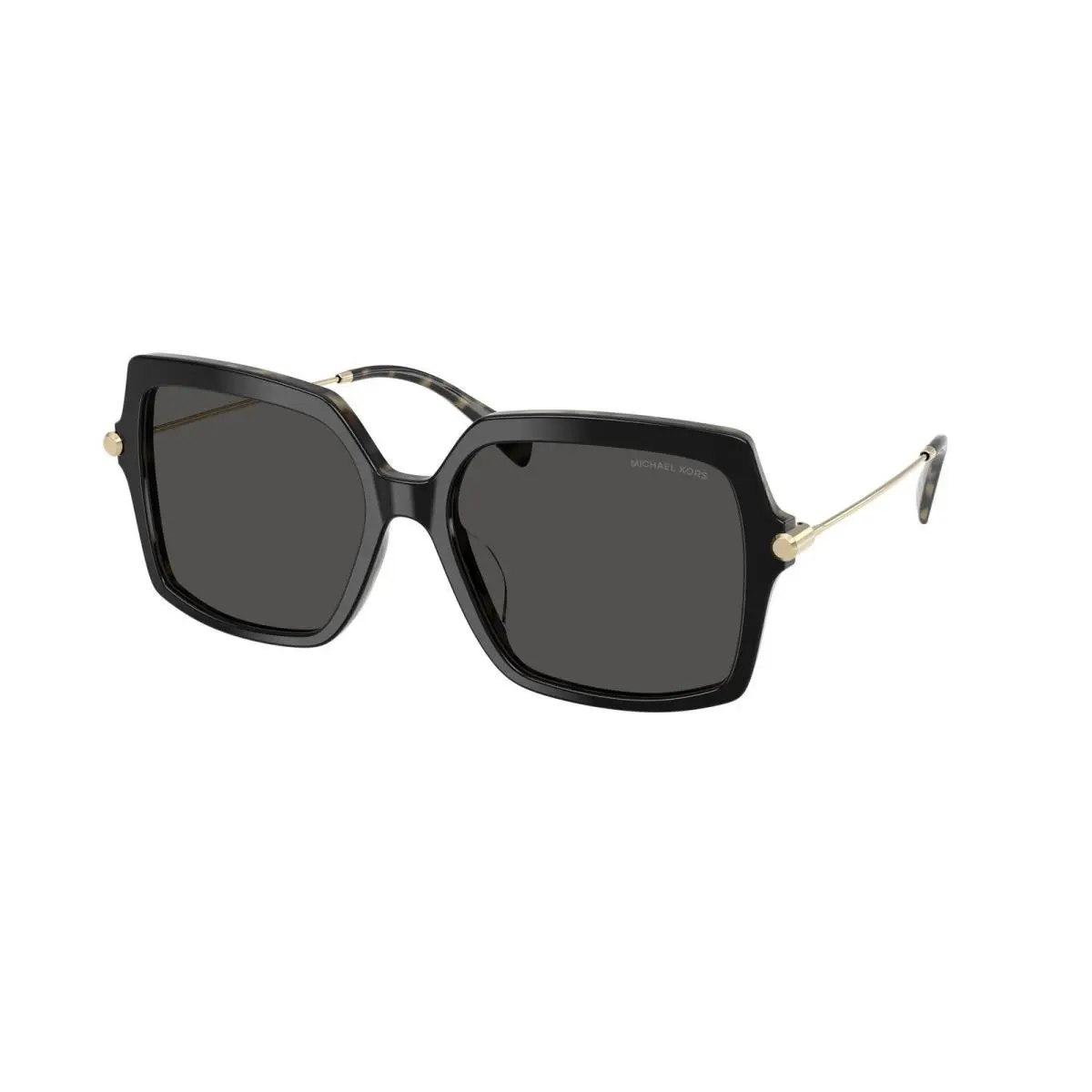 Michael Kors MK 2247 U Black Amber Tortoise Dark Grey Solid Polyamide Standard