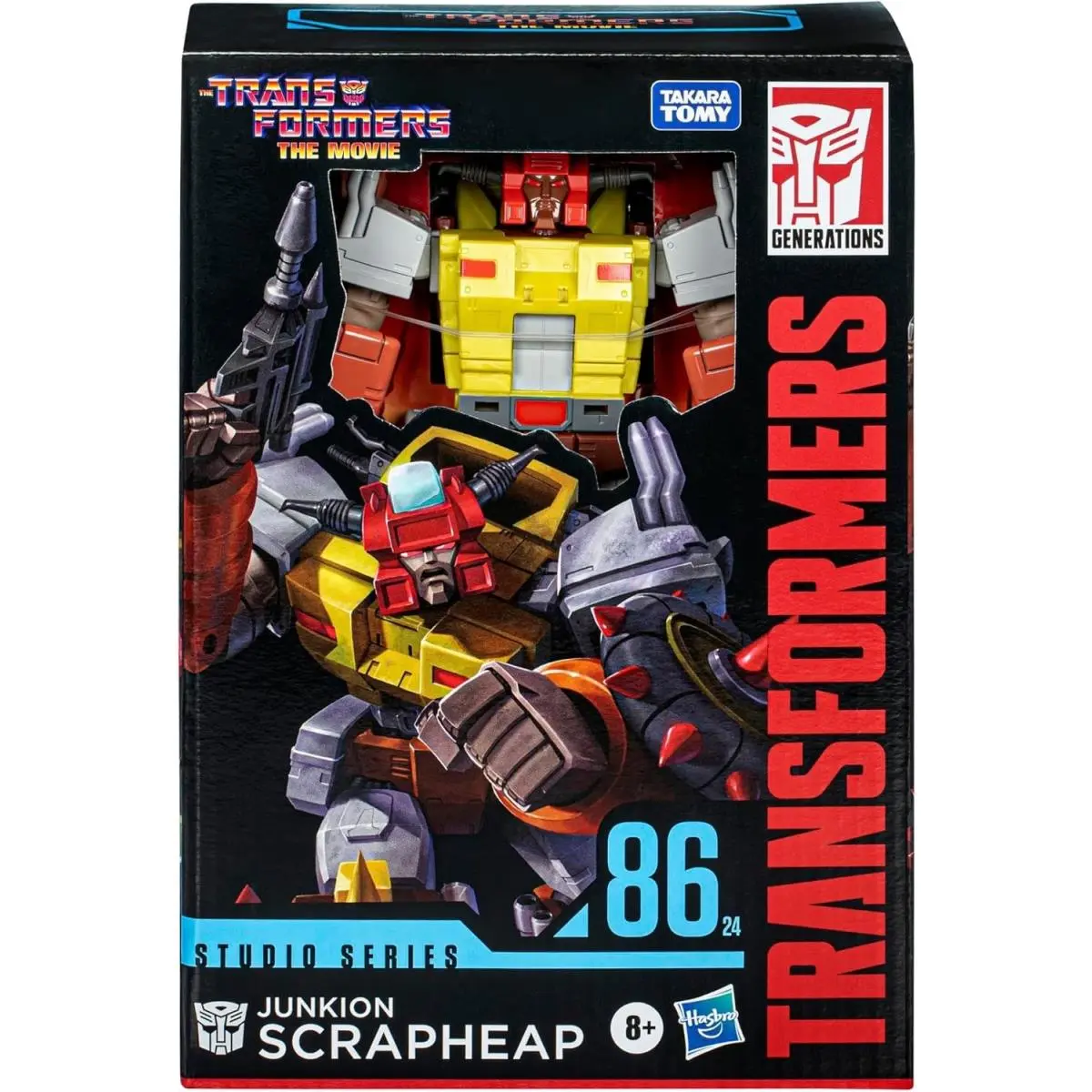 Ransformers Toys Studio Series Voyager The The Movie 86-24 Junkion Scrapheah