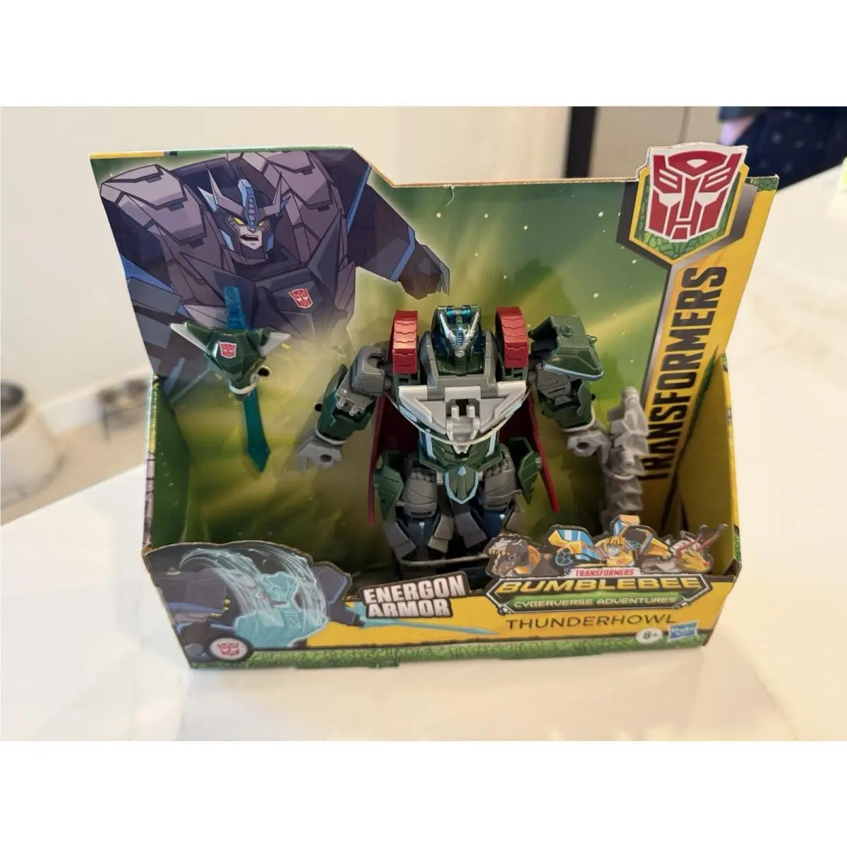 Transformers Cyberverse Energon Armor Autobot Thunderhowl 6 Action Figure