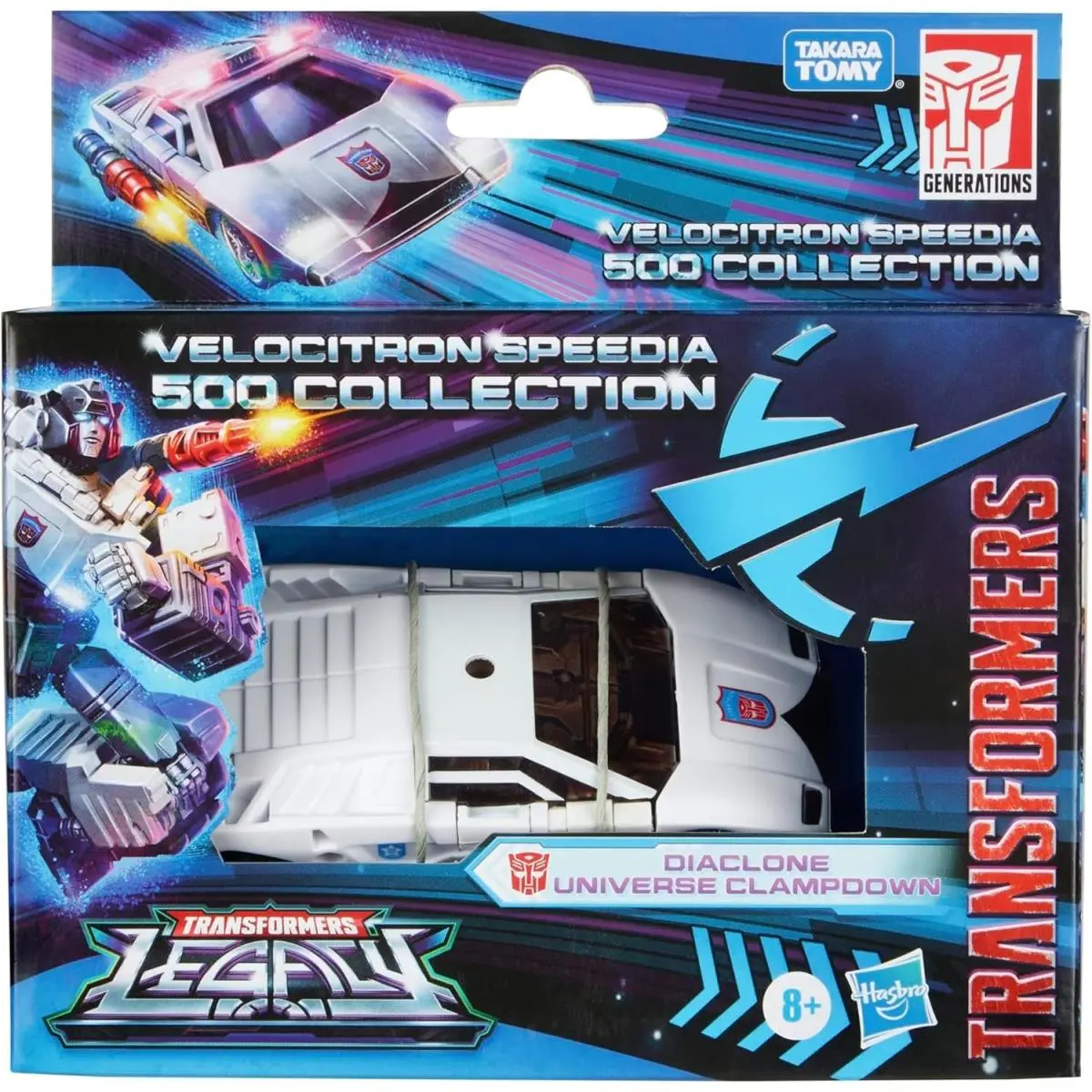 Transformers Legacy Velocitron 5 Inch Deluxe Class Exclusive Clampdown