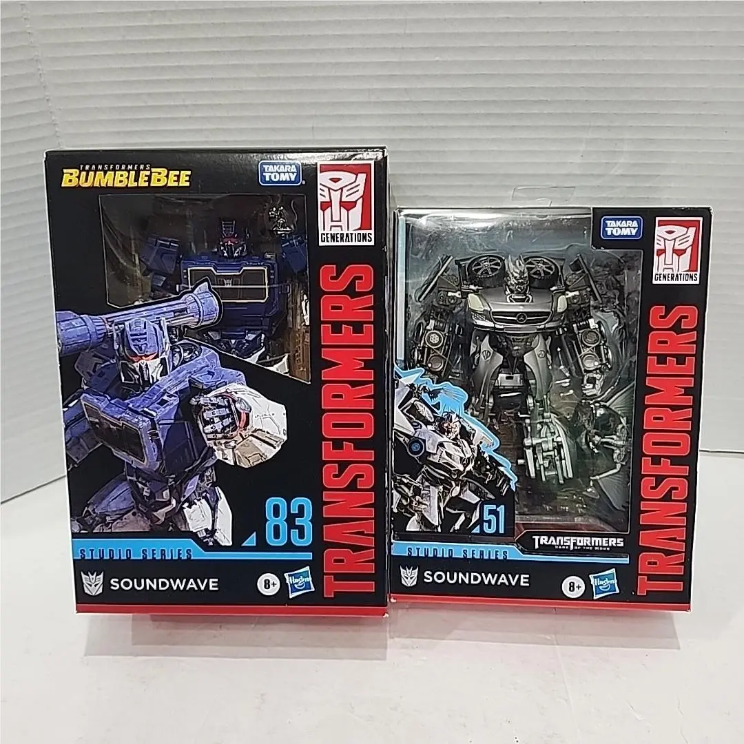Transformers Studio Series Bumblebee 2018 Leader Class Soundwave Dark Of Themoon