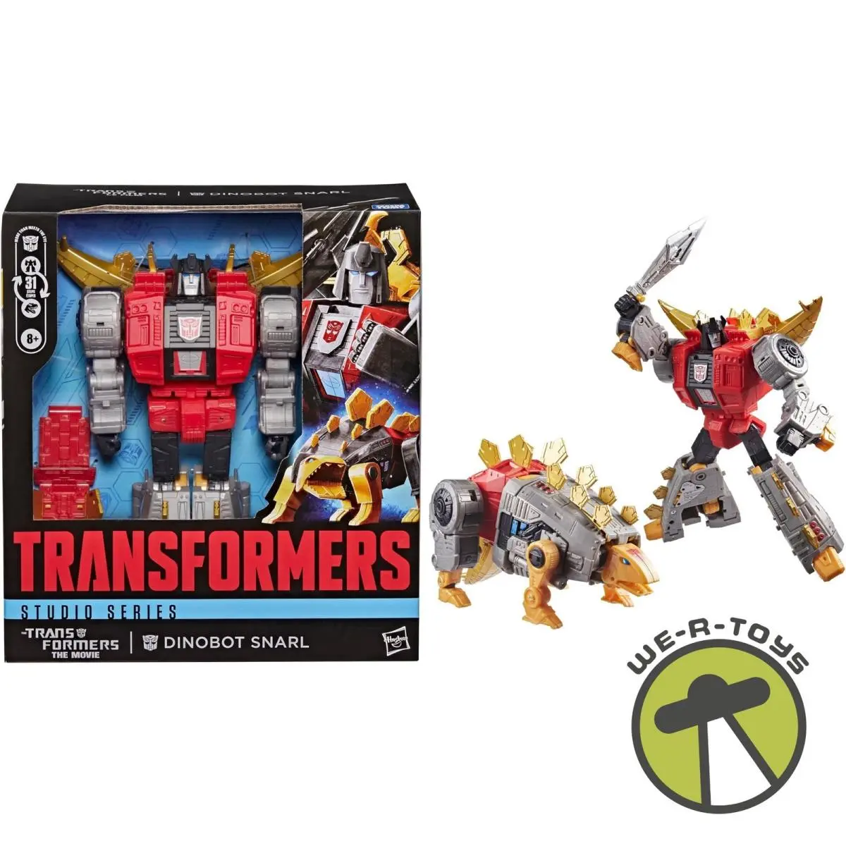 Transformers Studio Series 86 Leader Class The Movie Dinobot Snarl Action Figure