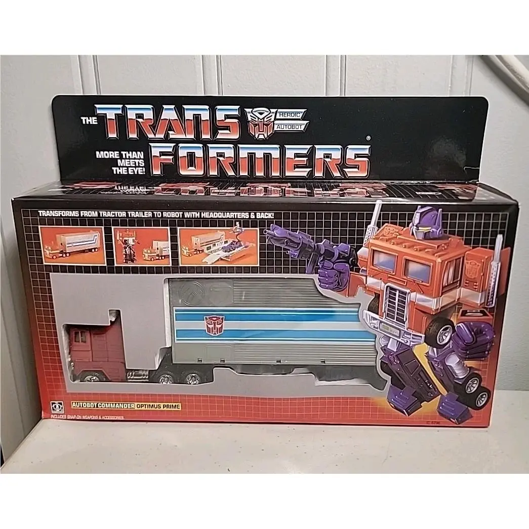 Transformers Reissue G1 Autobot Commander Optimus Prime Display Toys Usa