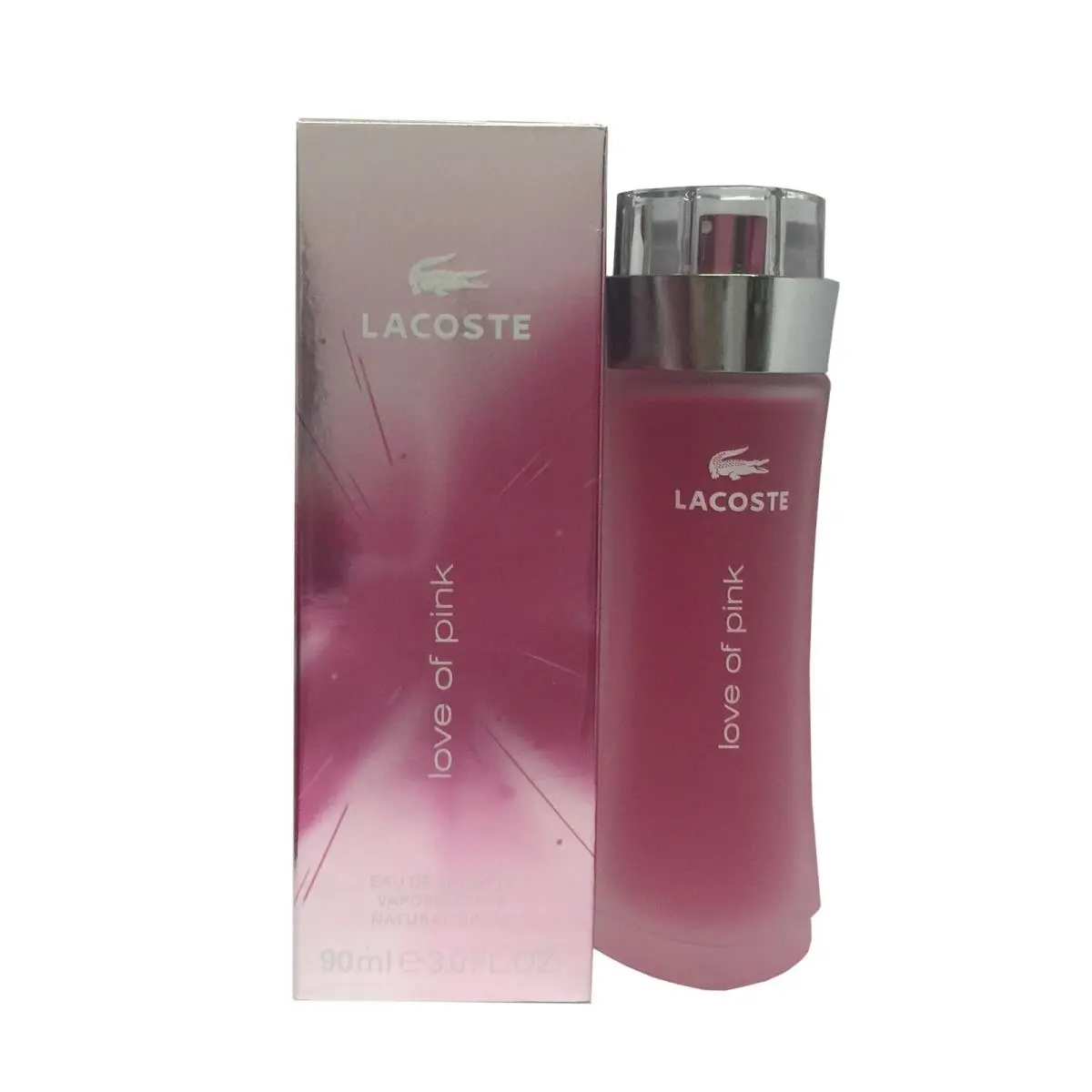 Love of Pink by Lacoste 3.0 oz 90 ml Eau De Toilette Women