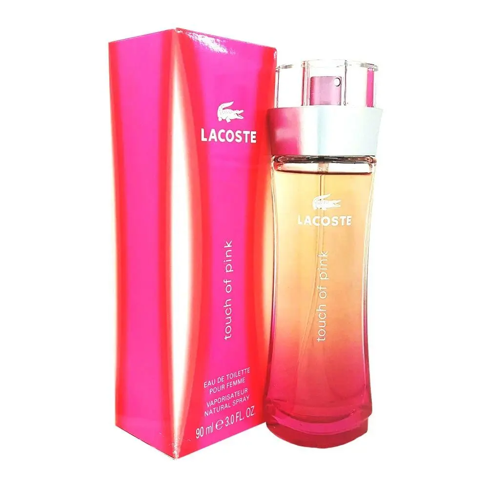 Touch of Pink by Lacoste 3.0 oz 90 ml Eau De Toilette Women