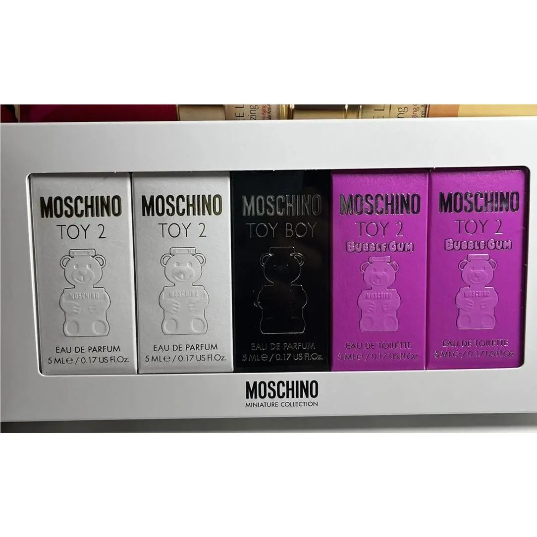 Moschino Toy Miniature Collction Unisex 5 Pcs Splash Gift Set