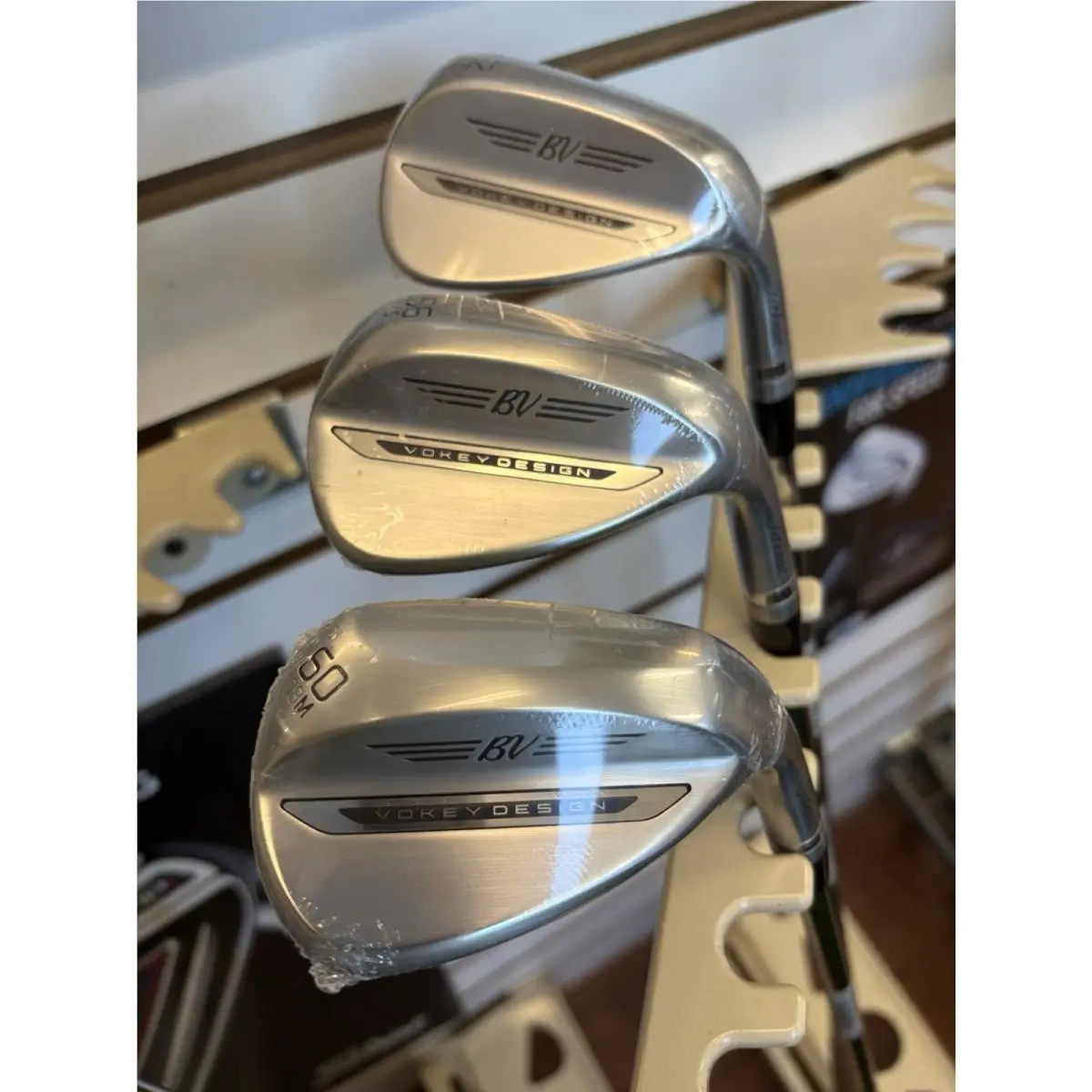 Titleist SM 11 Vokey Wedge Set 52 56 60 Deg Tour Chrome / Wedge Flex
