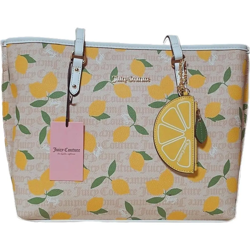 Juicy Couture Fruite Tote Bag Sandstone Multi