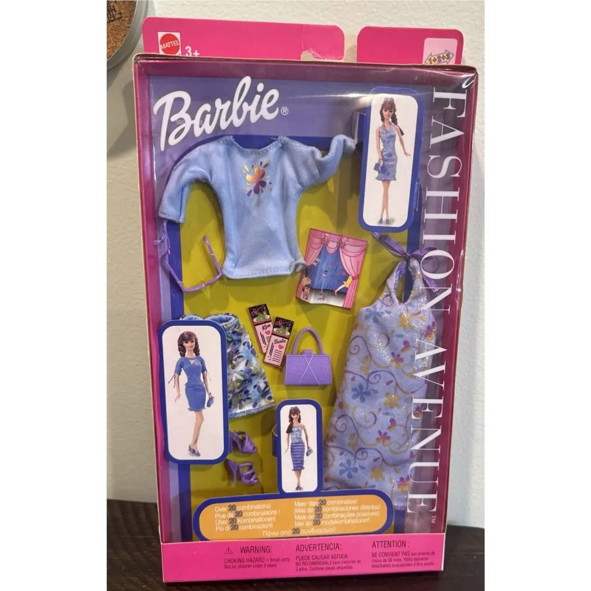 Barbie Fashion Avenue Vintage Over 20 Combinations by Mattel 2002