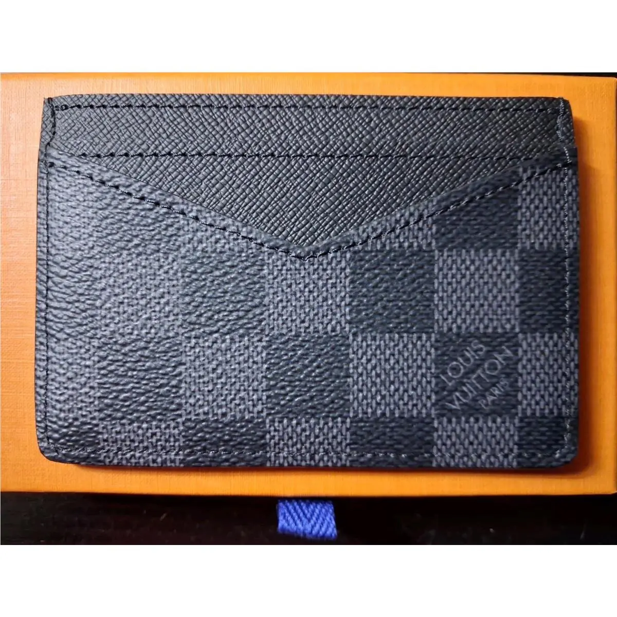 Louis Vuitton Neo Card Holder Black See Description