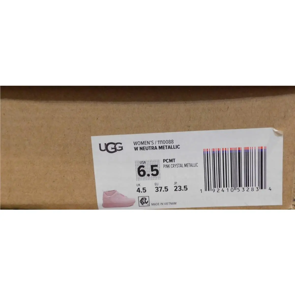 UGG shoes - UGG Neutra Metallic - Neutra Metallic - Pink (UPC: 192410532834) 6