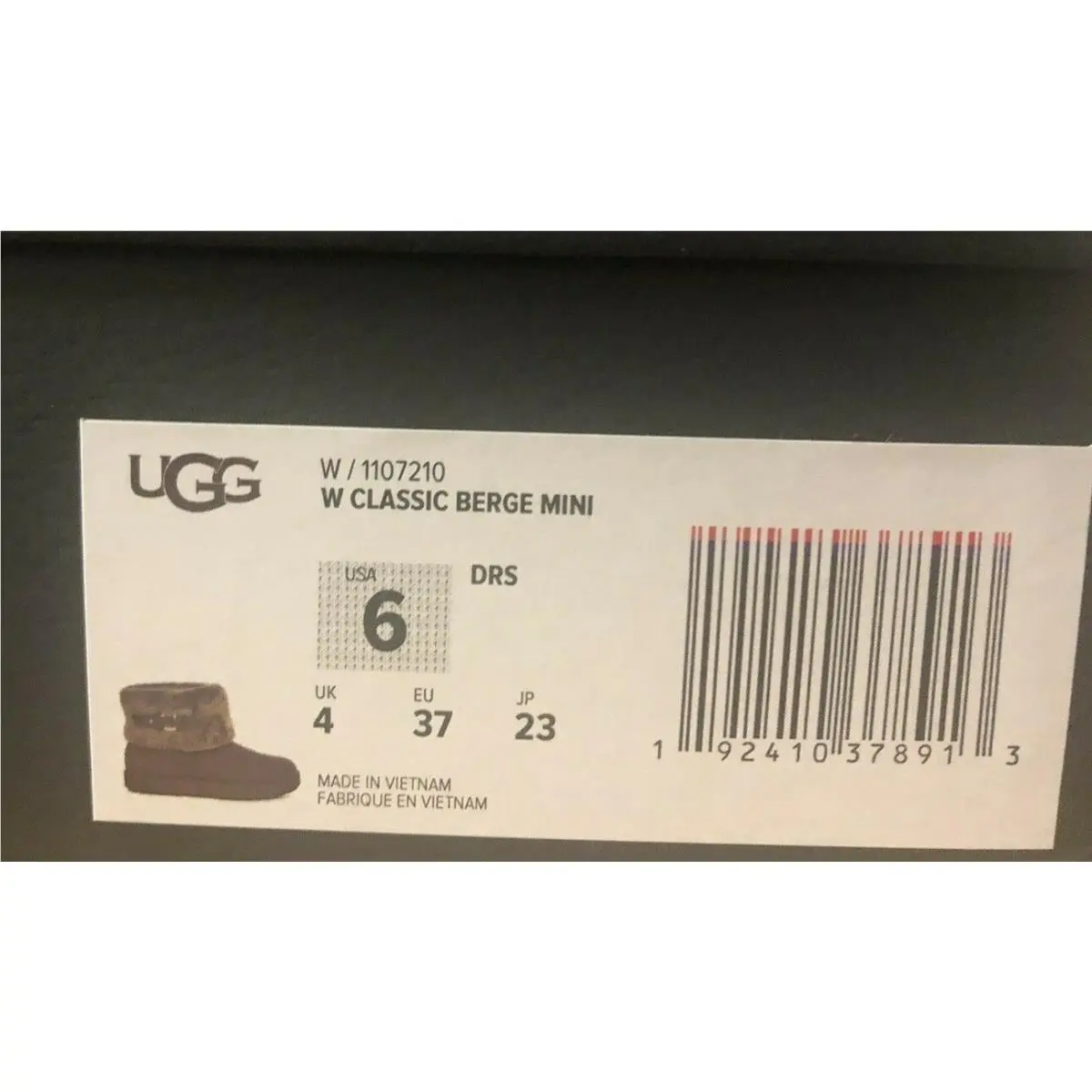 UGG shoes - UGG Classic Berge Mini - Classic Berge Mini - Brown (UPC: 192410378913) 8