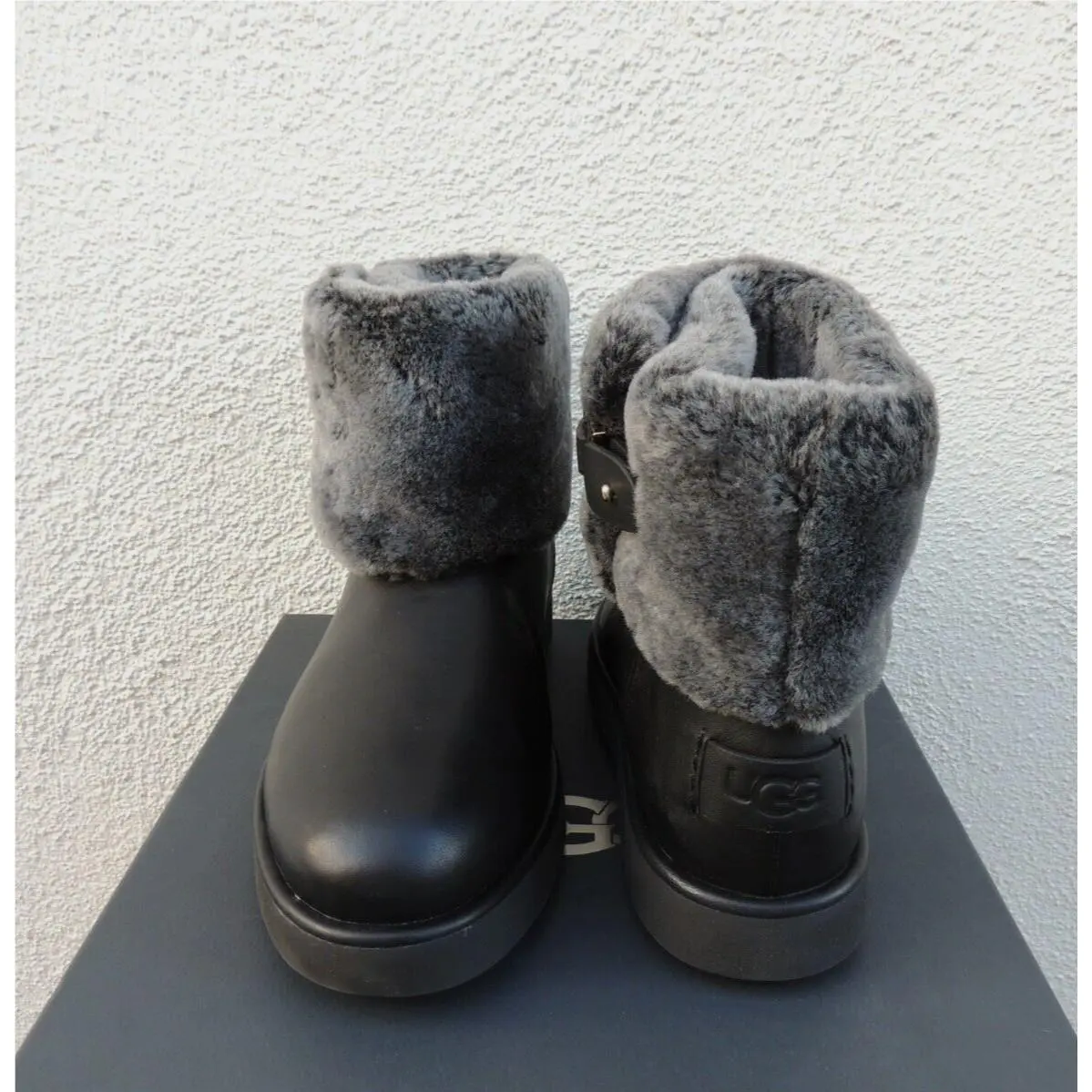 UGG shoes - UGG Classic Berge Mini - Classic Berge Mini - Black (UPC: 192410378524) 1