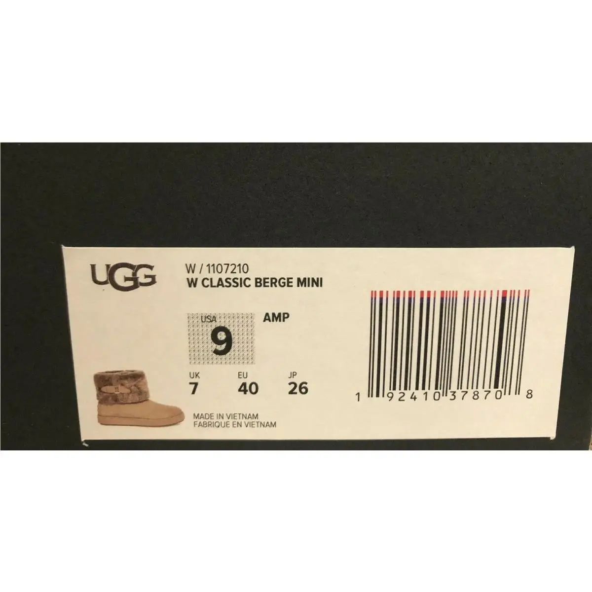 UGG shoes - UGG Classic Berge Mini - Classic Berge Mini - Amphora (UPC: 192410378708) 5