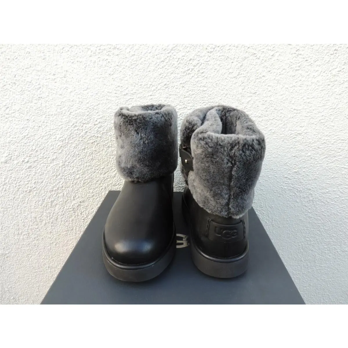 UGG shoes - UGG Classic Berge Mini - Classic Berge Mini - Black (UPC: 192410378456) 1