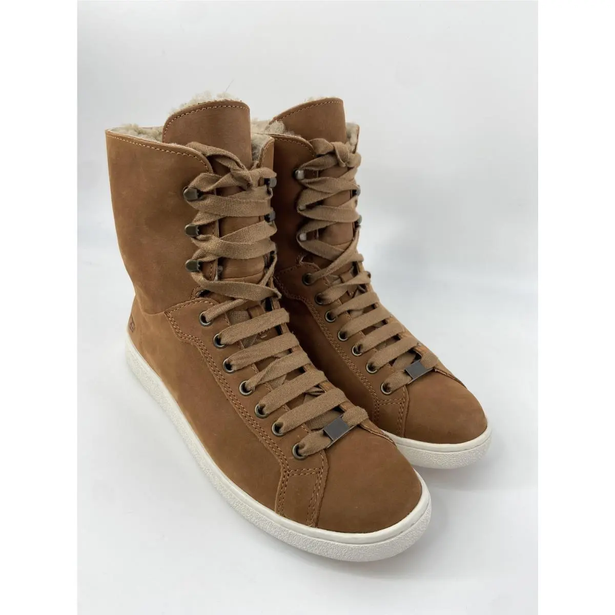 Ugg Boots Womens 10 Brown Kilmer II Leather Shearling Winter Water Resistant