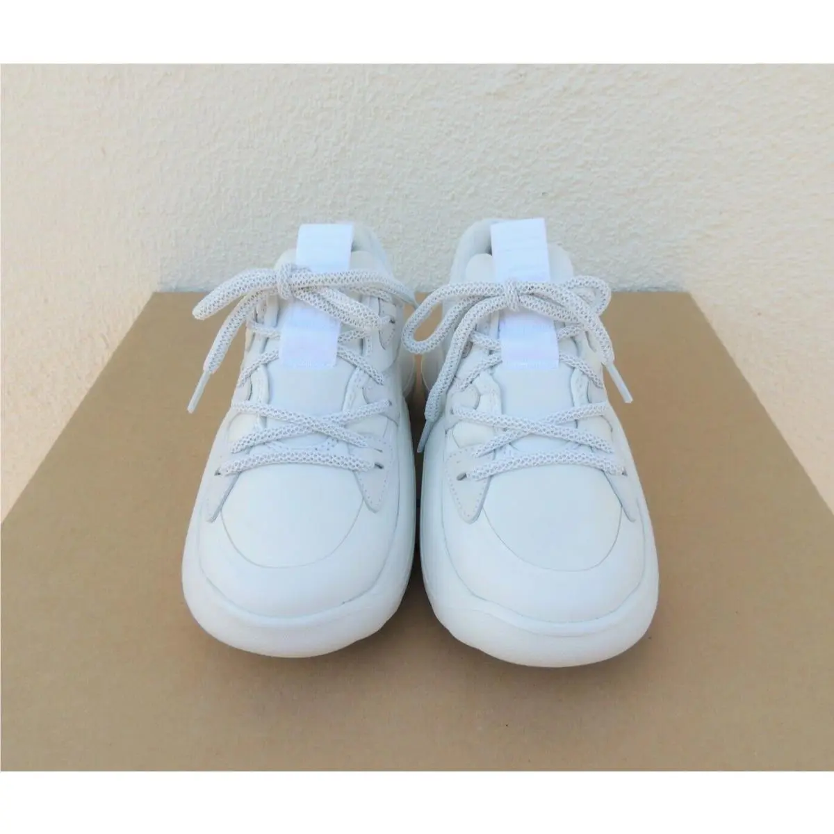 UGG shoes - UGG La Cloud Lace - Cloud Lace - White Suede (UPC: 194715663558) 2