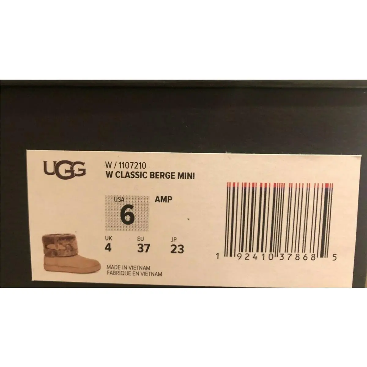 UGG shoes - UGG Classic Berge Mini - Classic Berge Mini - Amphora (UPC: 192410378685) 5