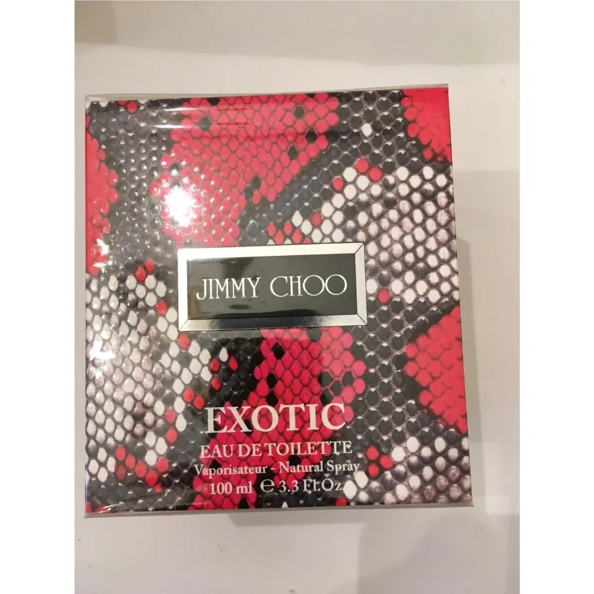 Jimmy Choo Exotic 2013 Red/black 3.3oz Edt Spray For Women
