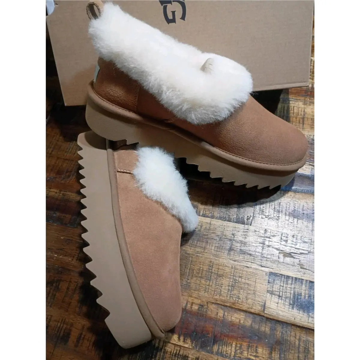 UGG shoes - UGG Nita Genuine Shearling Slipper - Chestnut 1