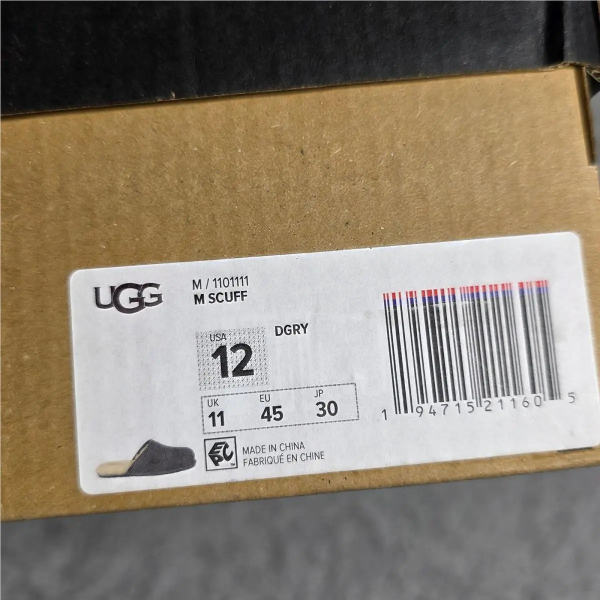 UGG shoes - UGG Australia Scuff - Australia Scuff - Gray 6