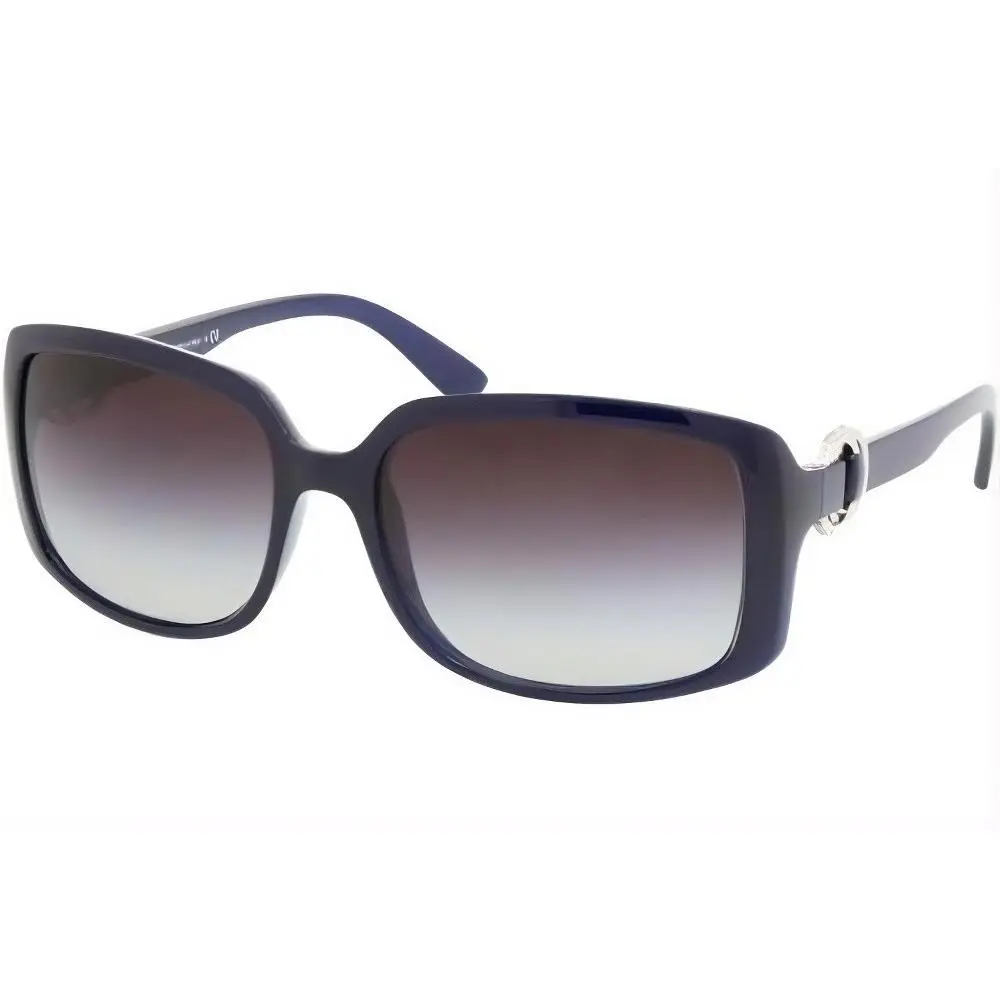 Sunglasses BV8083B 9808G 57mm Blue Navy / Blue Grey Gradient Lens by Bvlgari