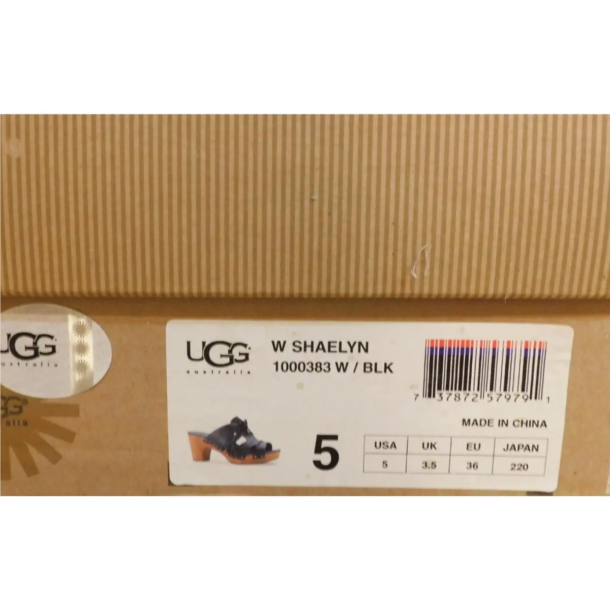 UGG shoes - UGG Shaelyn - Shaelyn - Black (UPC: 737872579791) 4