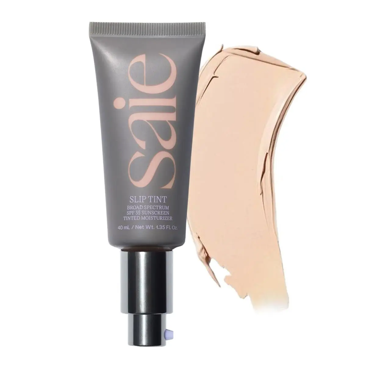 Saie Slip Tint Tinted Moisturizer with Spf 35 - Light Coverage Glowy Sk