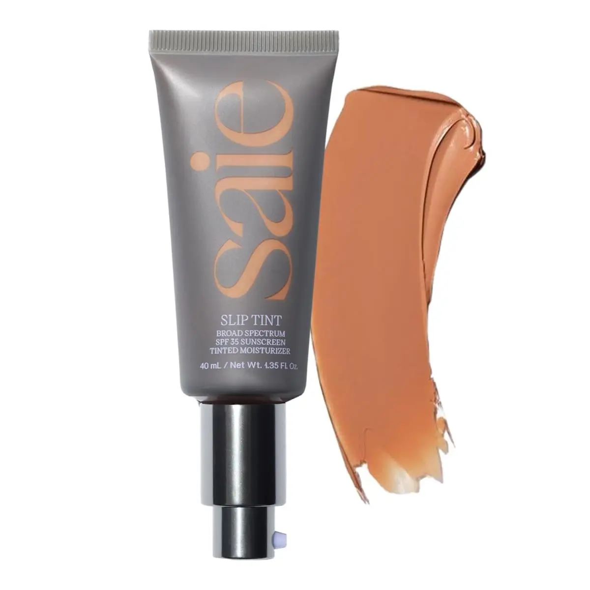 Saie Slip Tint Tinted Moisturizer with Spf 35 - Light Coverage Glowy Sk