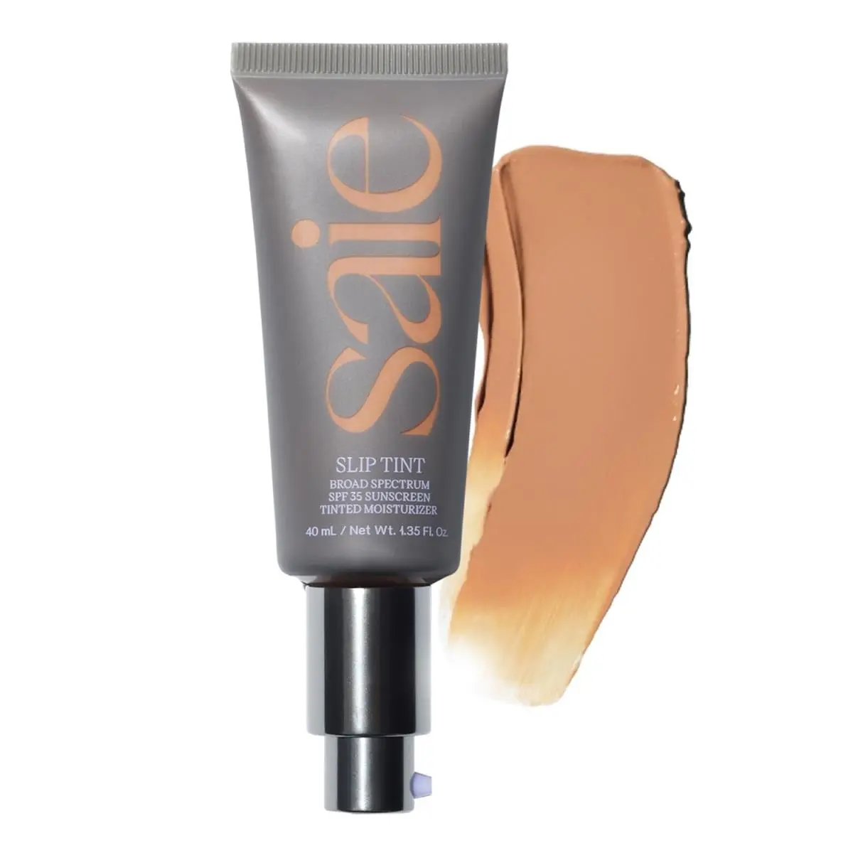 Saie Slip Tint Tinted Moisturizer with Spf 35 - Light Coverage Glowy Sk