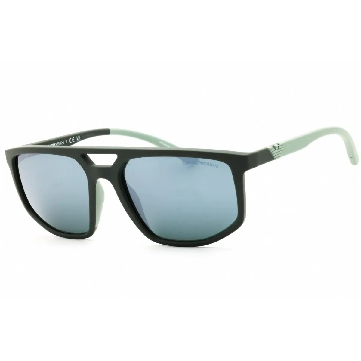 EA4248-6259-58 Sunglasses Frame Size 58mm 145mm 18mm Green Men by Emporio Armani