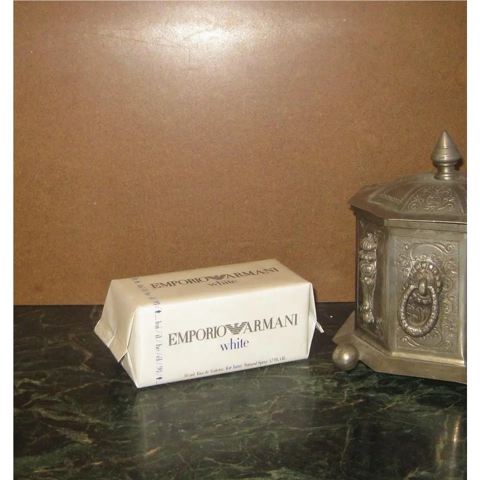 Vintage Emporio Armani White For Him Edt 50 ml 1.7 oz Men Rare