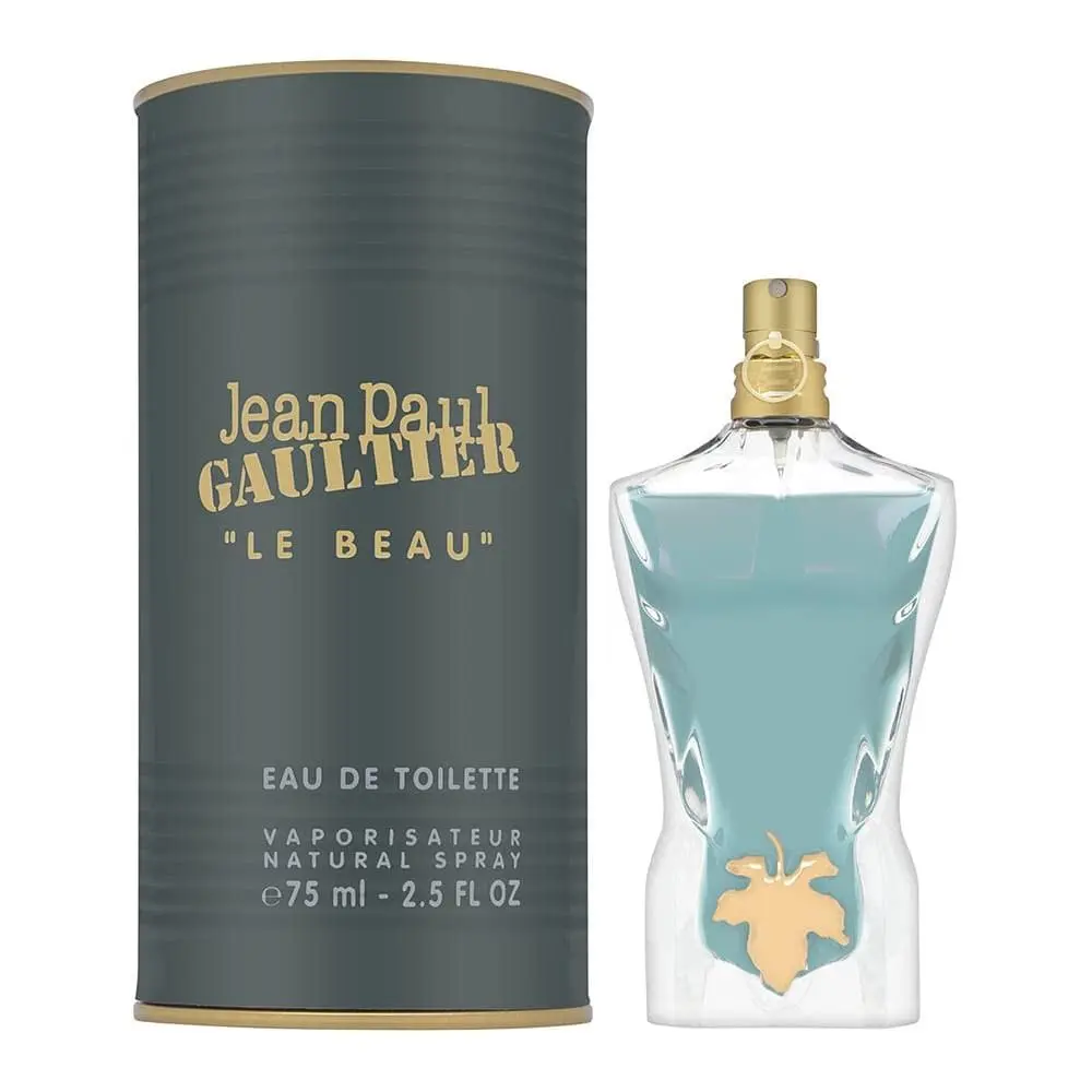 Jean Paul Gaultier Le Beau Eau De Toilette Spray Pack of 1 2.5 Ounce 2.50 Fl Oz