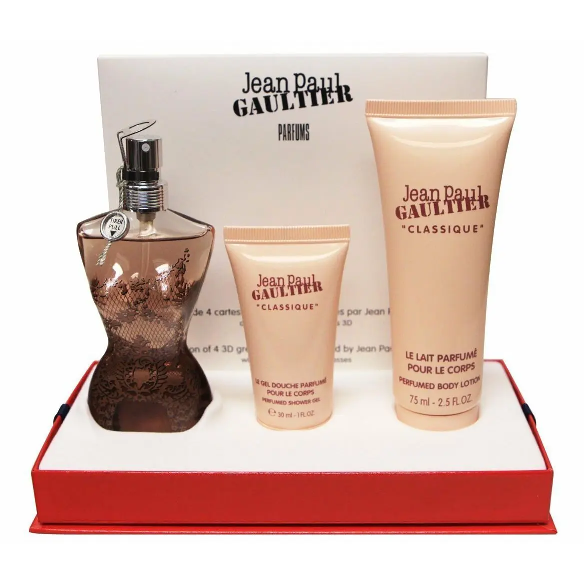 Jean Paul Gaultier Classique Eau de Parfum 3 Pcs Set For Woman Rare