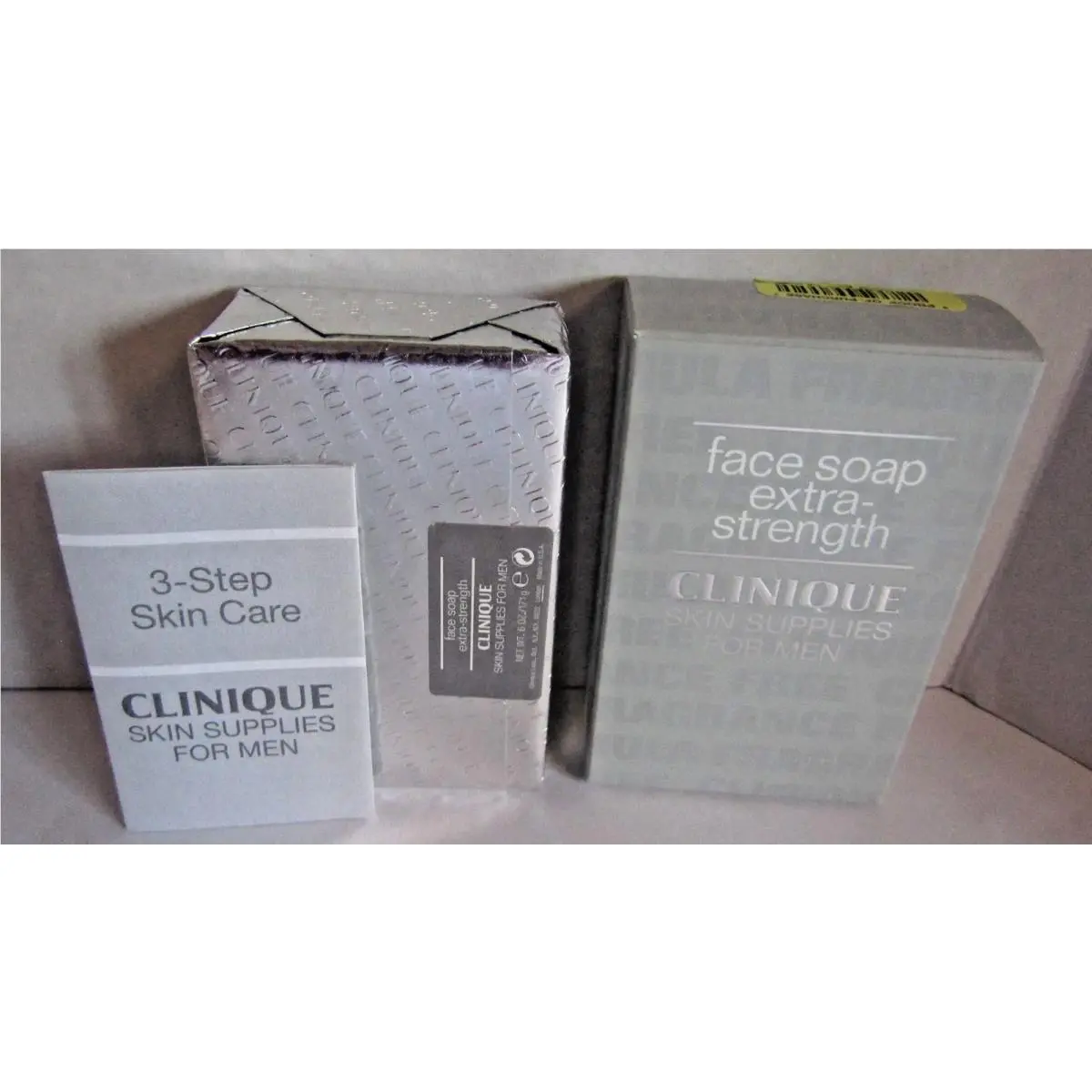 Clinique For Men Facial Face Bar Soap Extra-strength 6oz