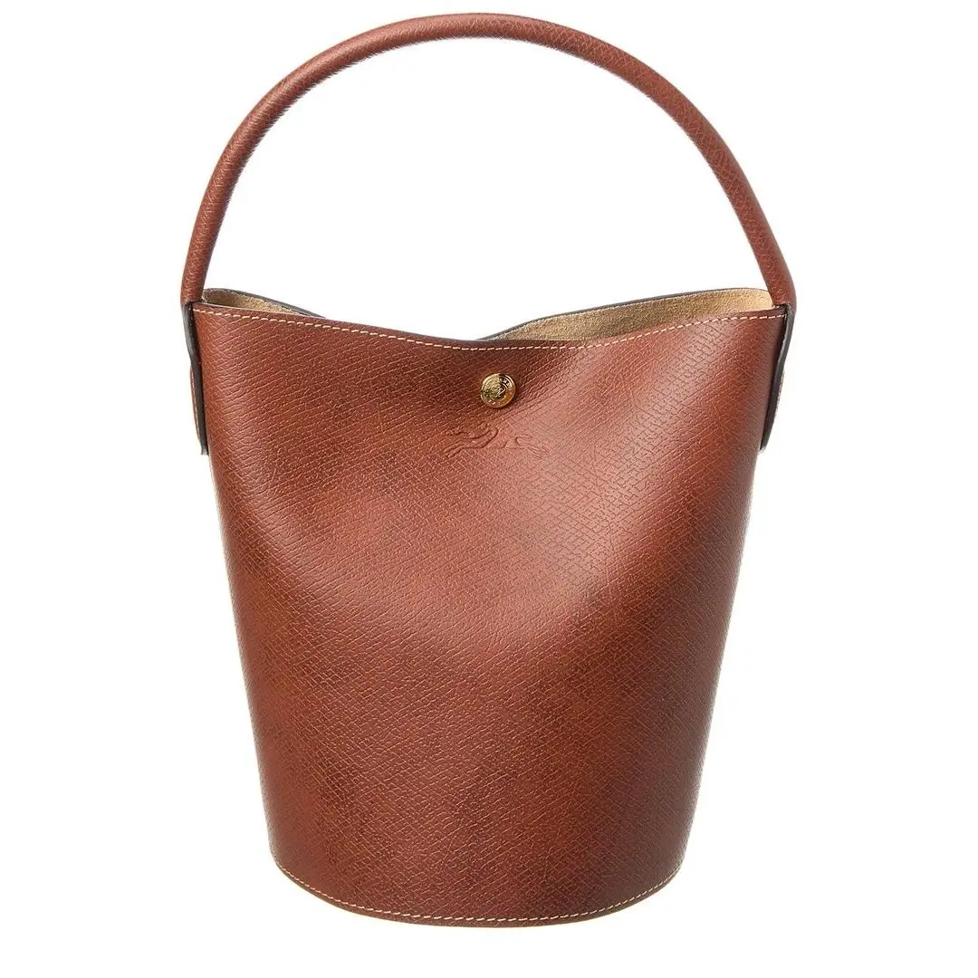 Longchamp Épure Small Leather Bucket Bag Women`s Brown