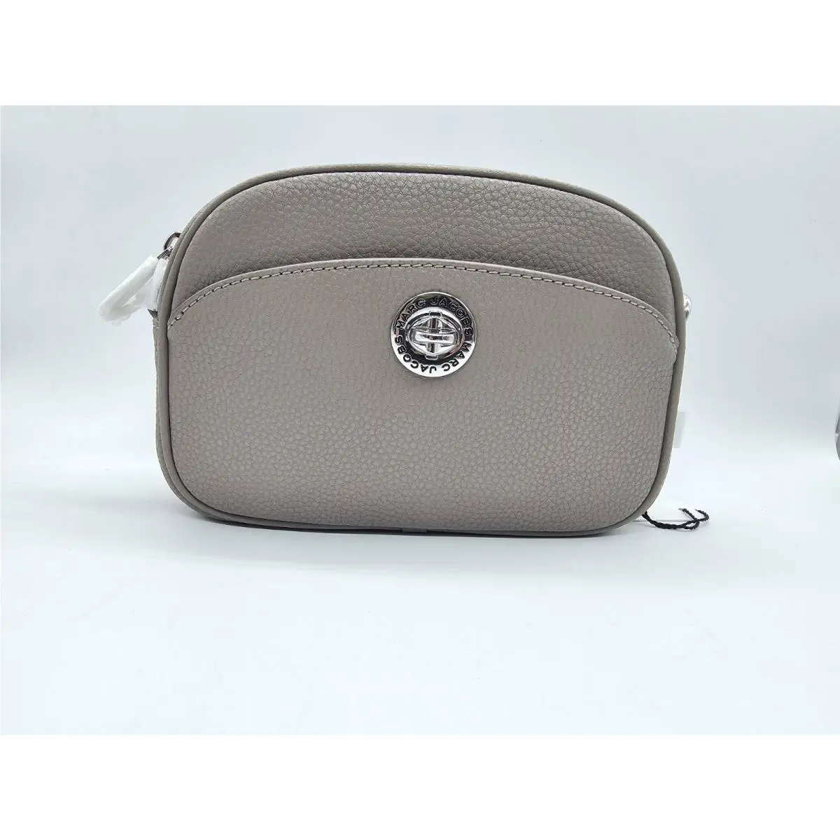 Marc Jacobs Signet Shoulder Bag Concrete Silver Hardware JL026061