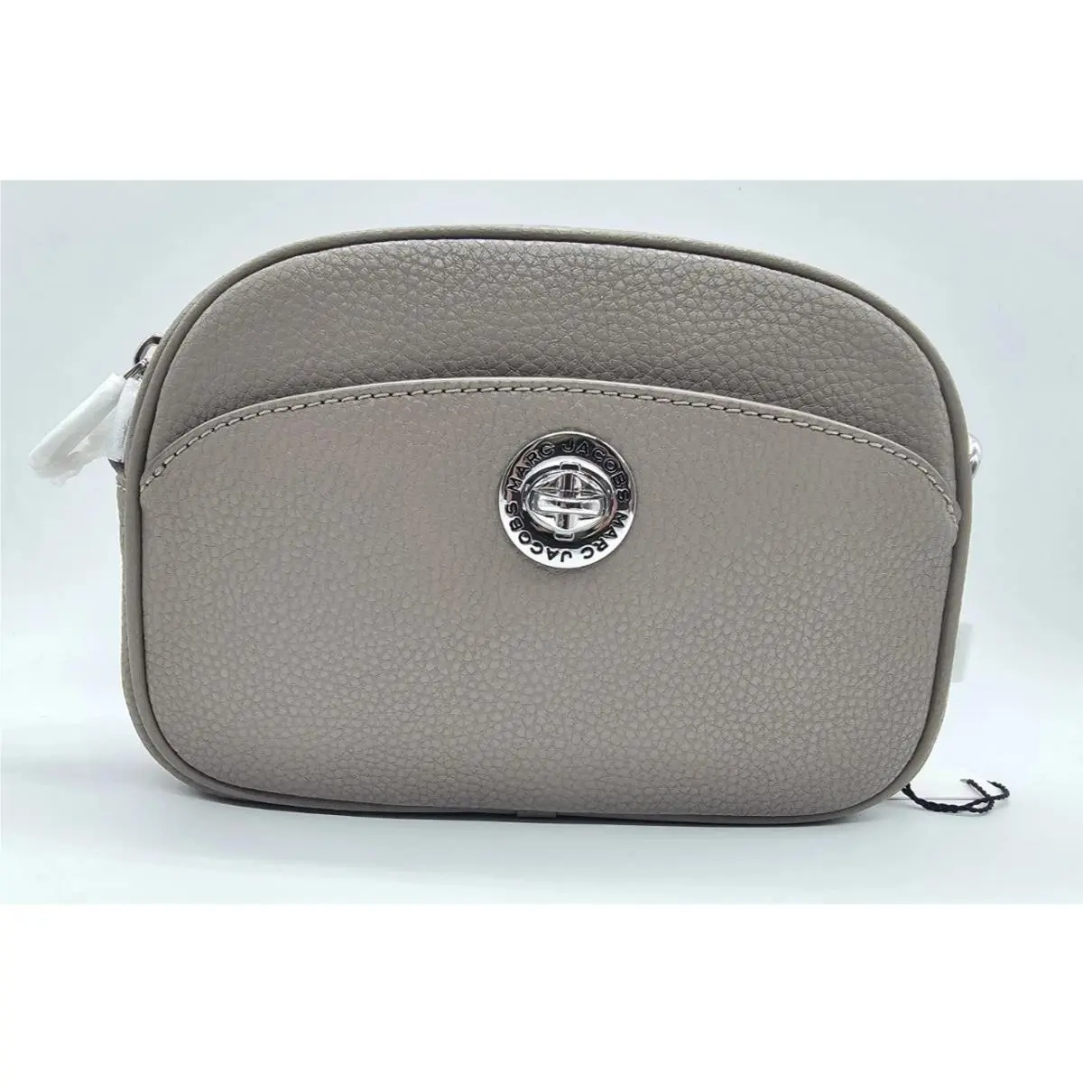 Marc Jacobs Signet Shoulder Bag Concrete Silver Hardware MK026061