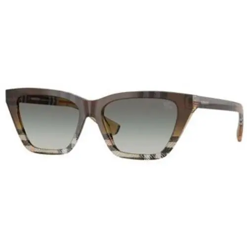 Burberry BE 4468 F Check Sand Gradient Grey Gradient Polyamide Standard 420211