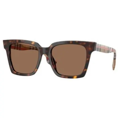 Burberry BE 4335 Dark Havana Dark Brown Polyamide Standard 390373 Sunglasses