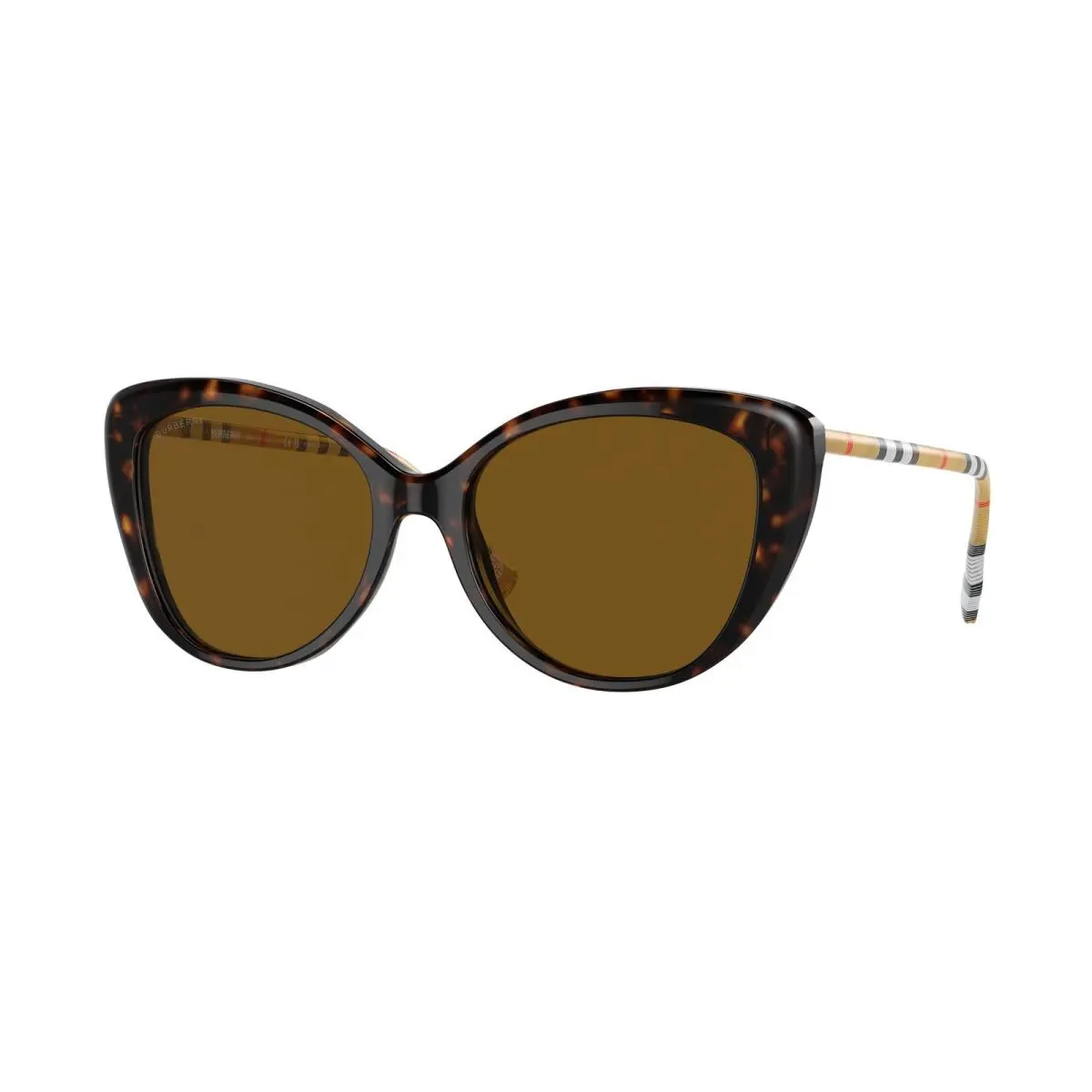 Burberry BE 4407 Dark Havana Brown Polar 385483 Sunglasses