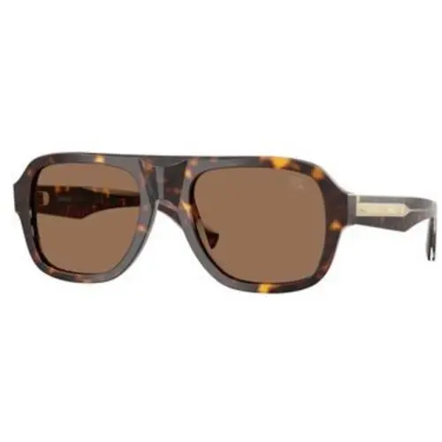 Burberry BE 4478 Dark Havana Dark Brown Polyamide Standard 420573 Sunglasses
