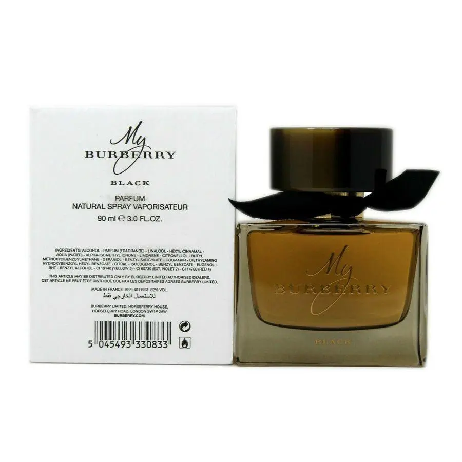 Burberry Ladies My Burberry Black Edp Spray 3 oz Tester Fragrances