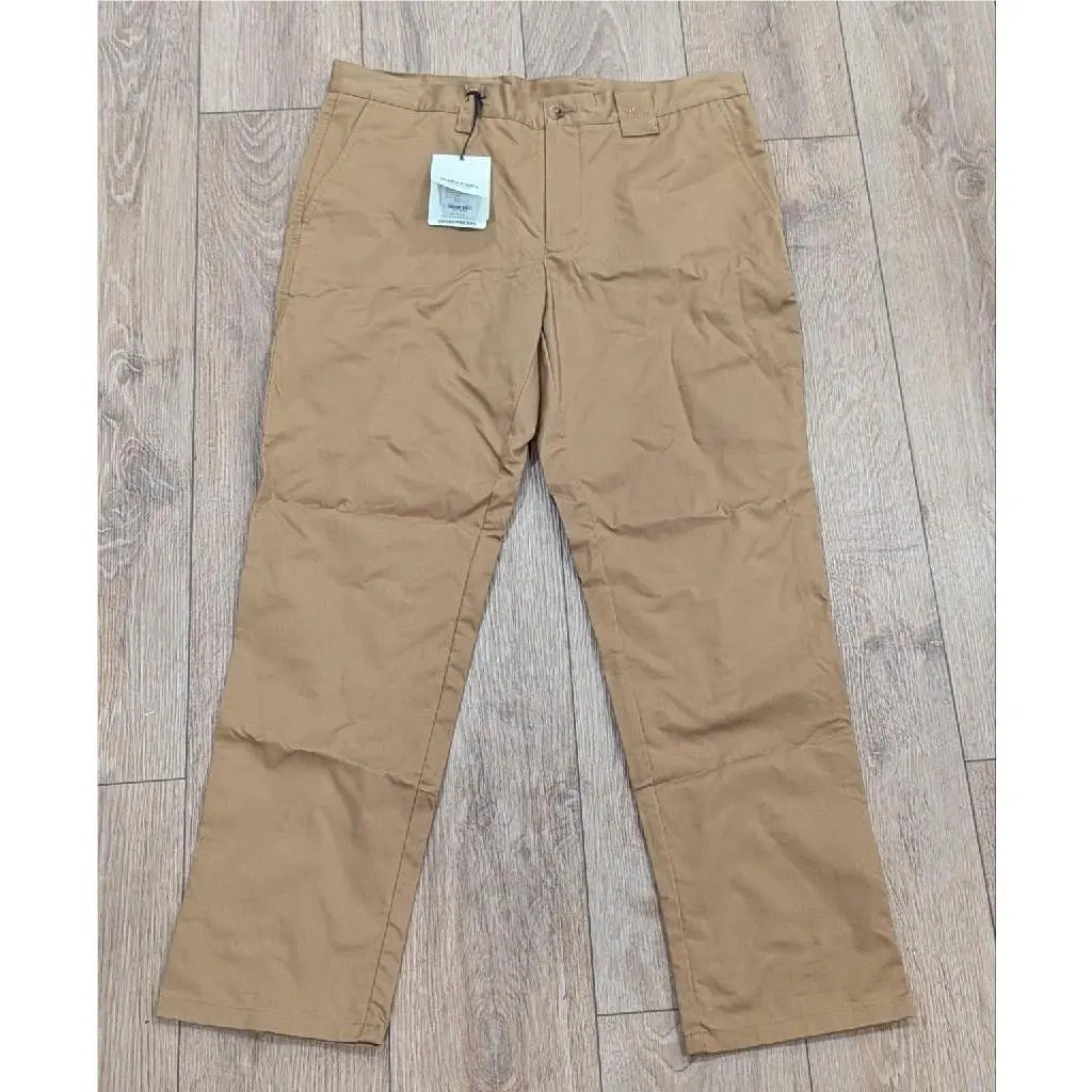 Mens Burberry Denton Cotton Cargo Pants Camel 52 US 36
