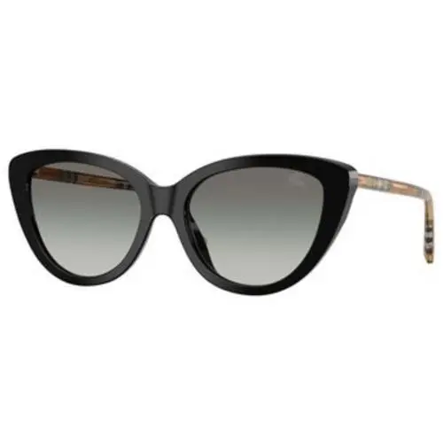 Burberry BE 4457 F Black Grey Gradient Polyamide Standard 416111 Sunglasses