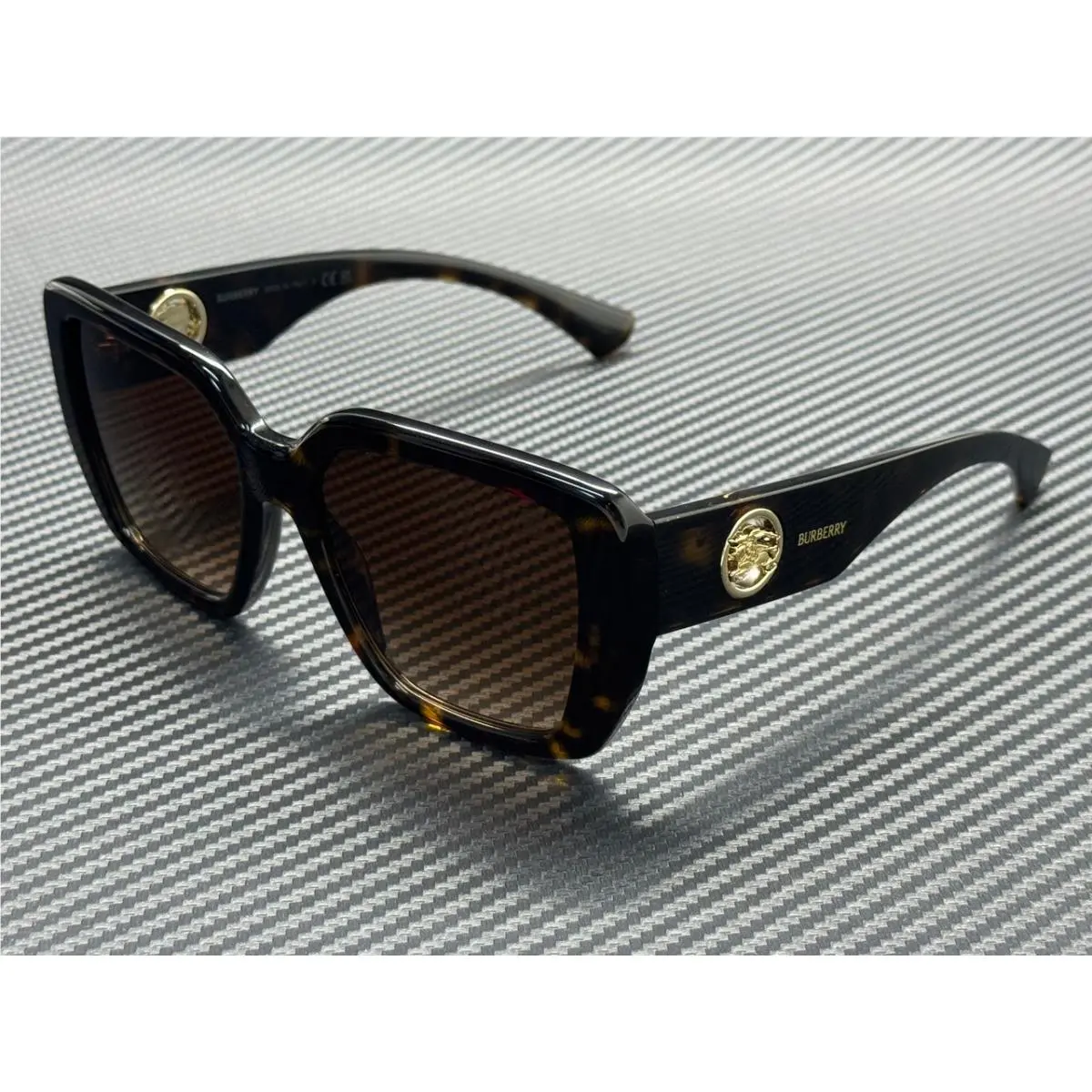 Burberry BE4471 300274 Dark Havana Brown Gradient Women`s 54 mm Sunglasses